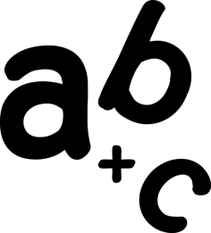 Alphabet Letters A B And C Svg Line Art, Free Vectors File